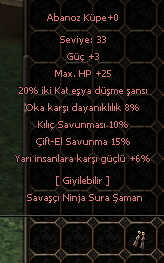 ABANOZ KÜPE WS FARM EFSUNLU