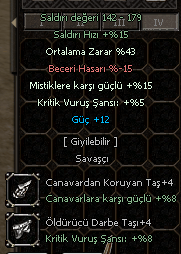 +9 43 ORT KDP 12 GÜÇLÜ +4 TAŞLI FULL