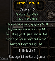 +8 BİLEZİK FULL EFSUN 20 EŞYALI