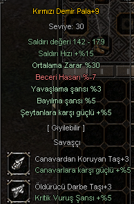 +9 30 ORT FULL TAŞLI KDP