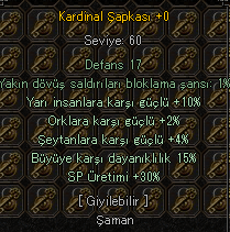 10 YARI 15 BÜYÜ KARDİNAL  TEK FİYAT
