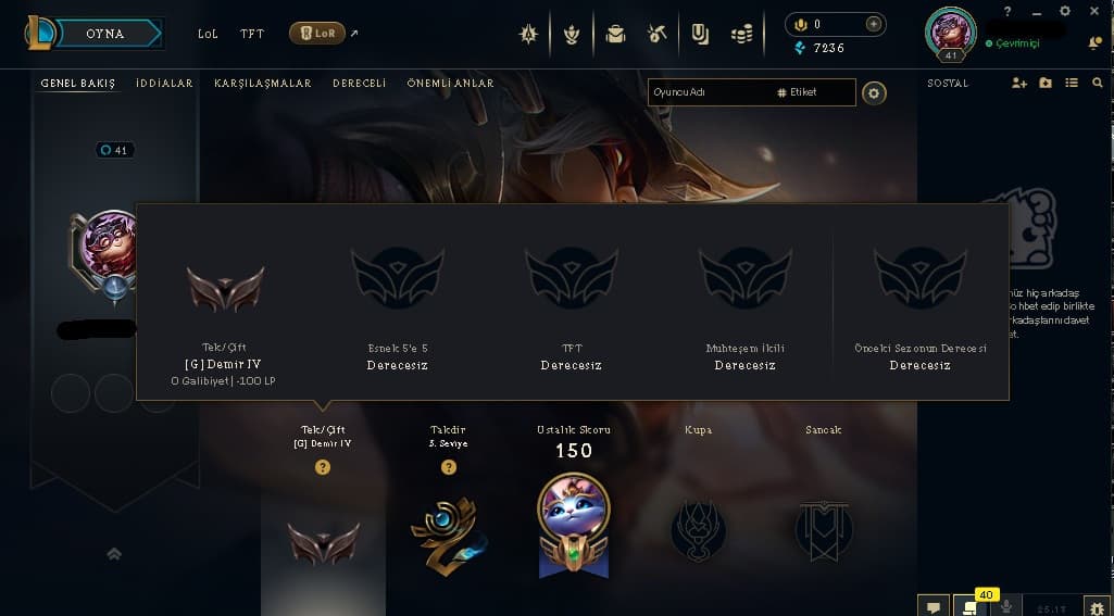 Eu West Demir 4 -100 lp türünün tek örneği goblin acc