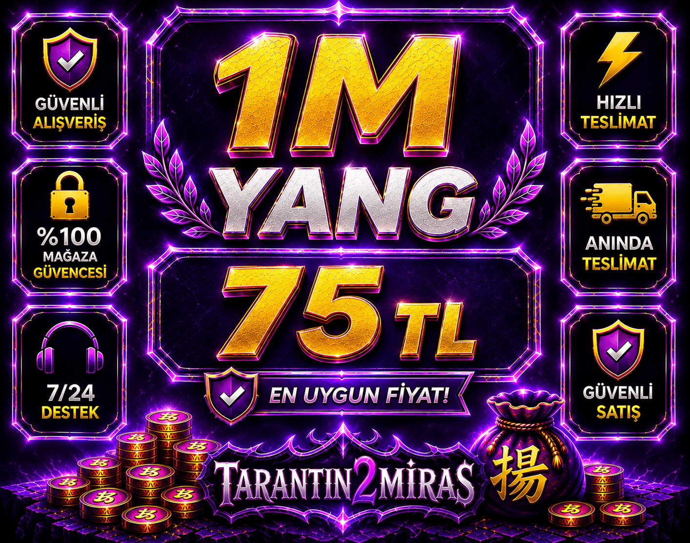 o meşhur buffçıdan yang satılır 1m 75TL