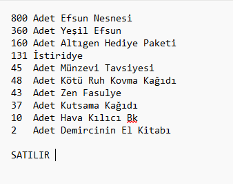 BU ITEMLER SİZİ 1-0 ÖNE GEÇİRECEK