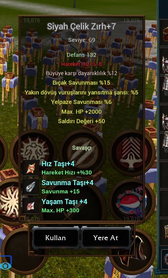 +7 SİYAH ÇELİK HP STR