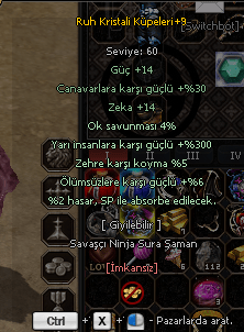 +9 Ruh Kristal Küpeleri