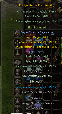PERMA KRALİYET SET HEMEN TESLİM