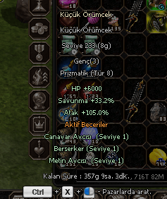 105 ATAK TİP 8 PET HEMEN TESLİM
