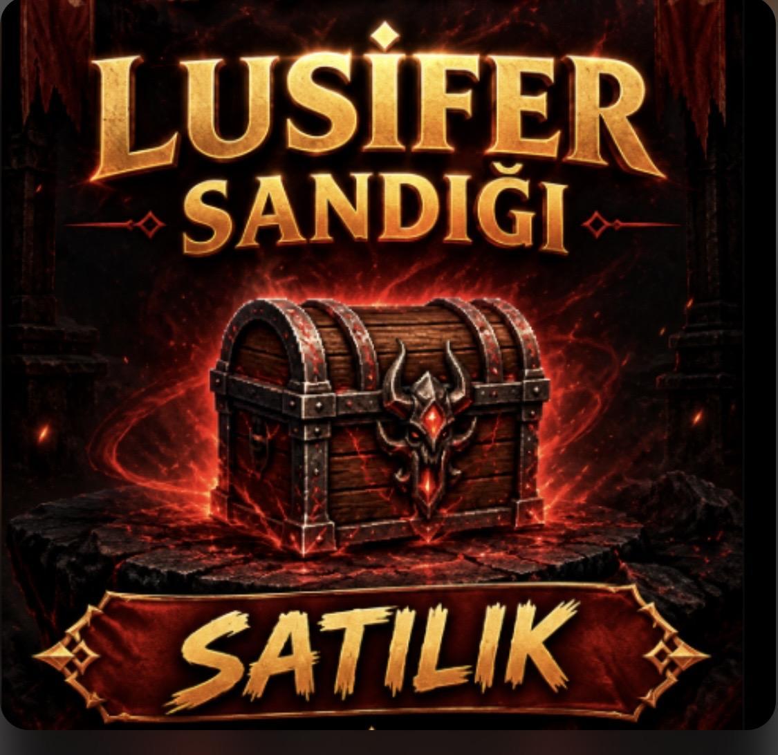 3 ADET LUCIFER SANDIĞI SATILIR