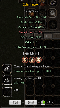 +4 ZEHİR KILICI 48 ORT