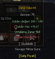 ZEHİR KILICI TEKLİF ALINIR