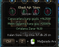 EBEDİ AŞK TILSIMI ANINDA TESLİM