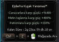 KUŞAK KOSTÜMÜ ANINDA TESLİM