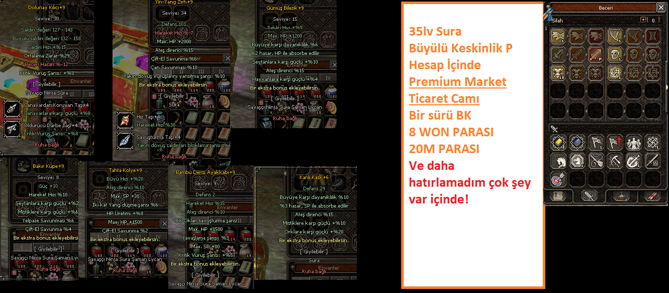 Bügüne Özel Fiyat İtemli Hesap!