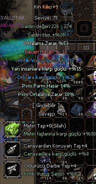 53 ortlu metin taşlı 18pvm ort lu kin