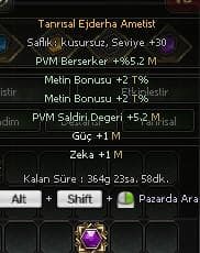 kusursuz ejderha ametisti +30