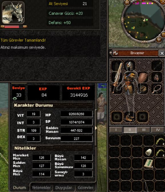 33 LVL ASKER AT G1 HAVA BOŞ HESAP