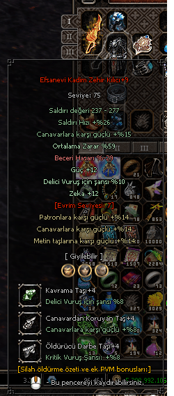 59 ORT GÜÇ ZEKA DELİCİ 7 EVRİM ELİT ZEHİR TEKLİF ALINIR