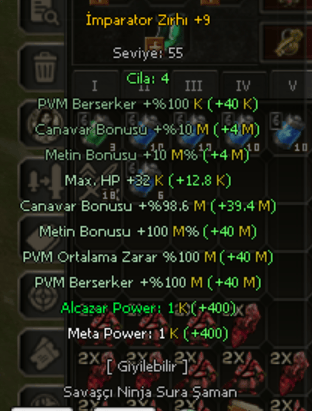 100M ORANLI ZIRH