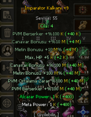 100M ORANLI KALKAN