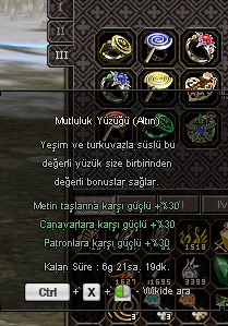 MUTLULUK YÜZÜĞÜ ALTIN