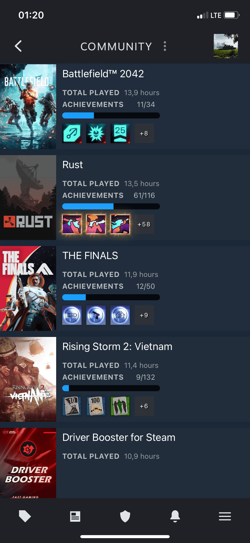 BOL OYUNLU STEAM HESABI