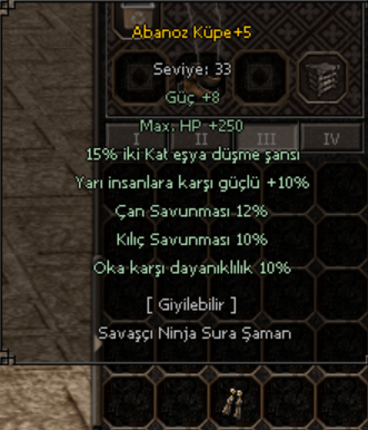 +5 ABANOZ KÜPE EFSUNLU SATILIR