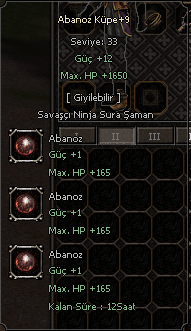 +9 ABANOZ KÜPE TEKLİF