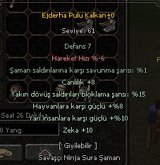 ŞAMANLIK ELİT KALKAN