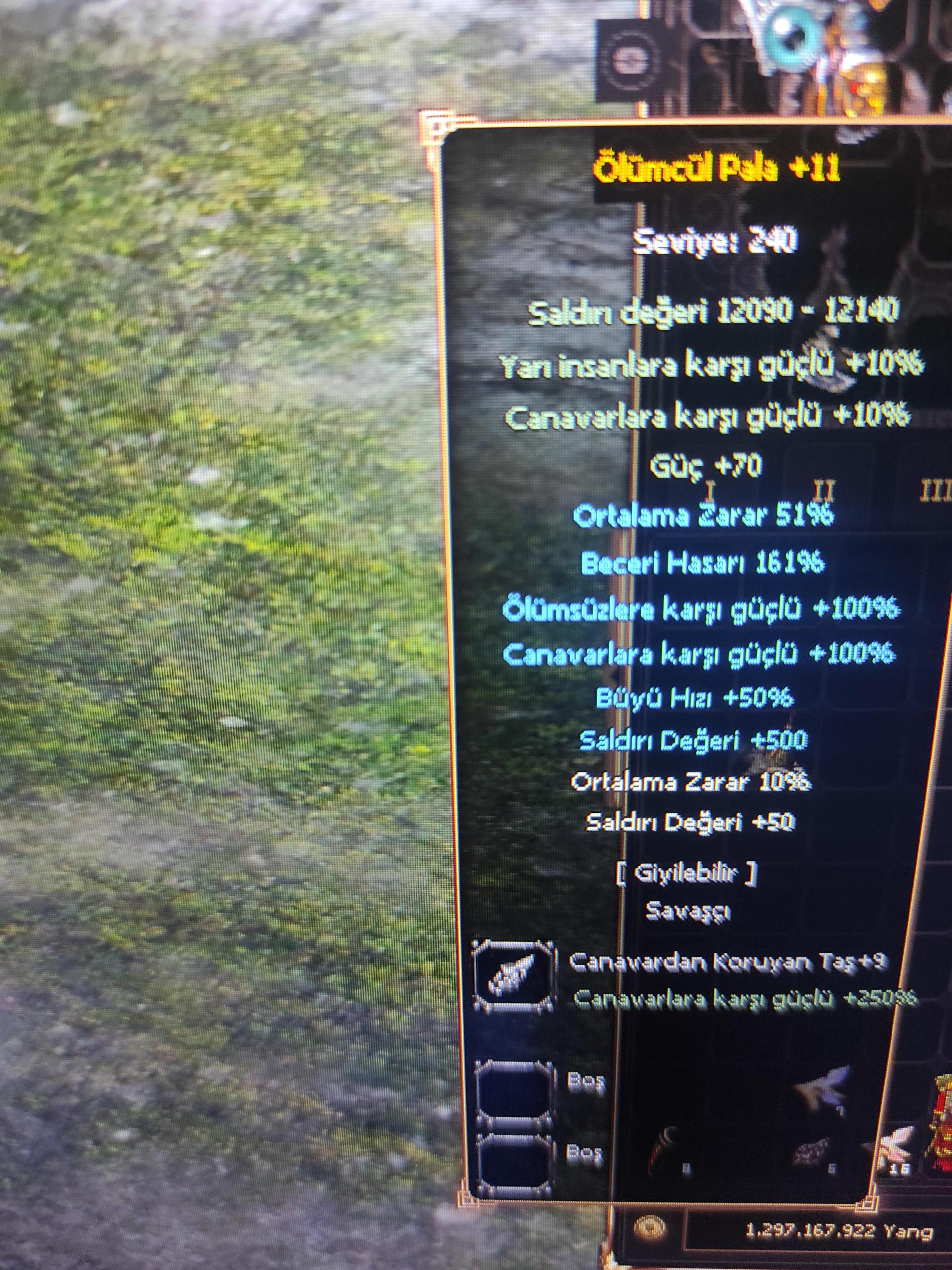 +11 EC +9CANAVAR TAŞLI PALA