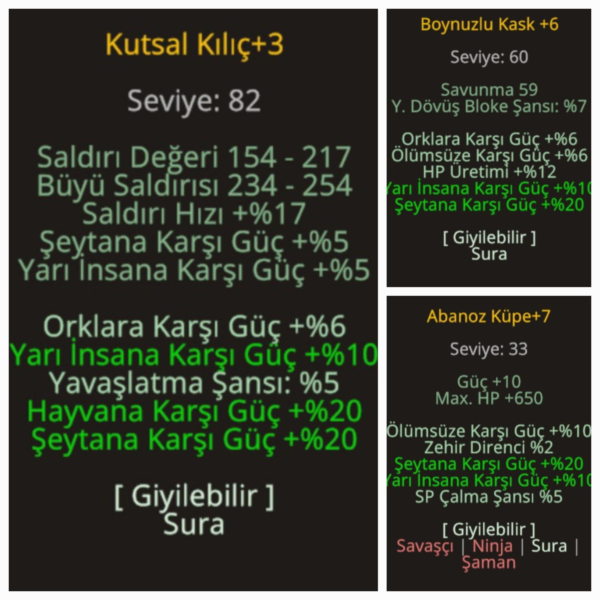 KAOS KÖRFEZİ İÇİN GEREKLI İTEMLER BEDAVA