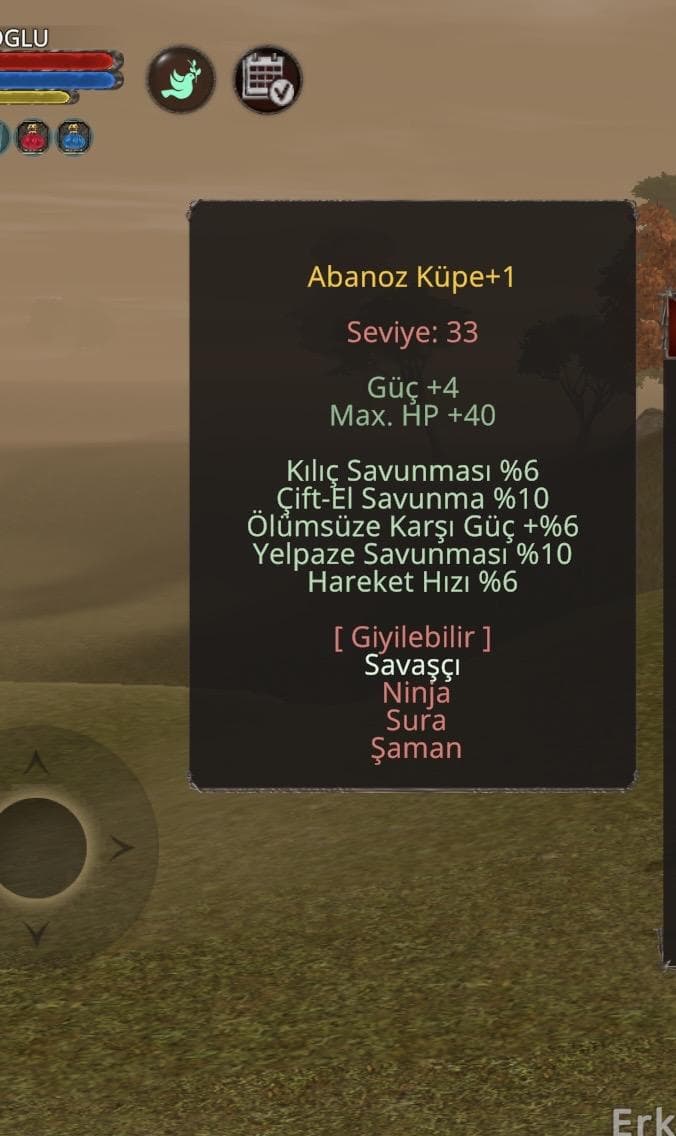 3 parça 5 efsun item 1 i değişmelik