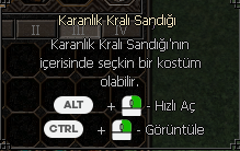 30 tane karanlık kralı sandıgı 750 tl tane 25 tl