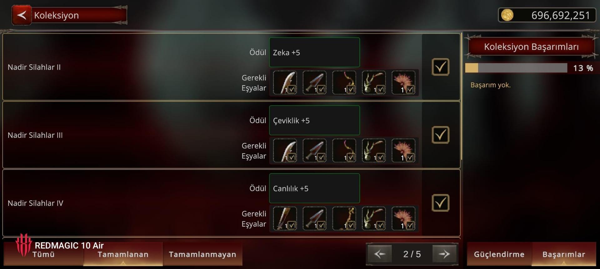 3 P 1 G 10 BİYO SADAKAT 7 KALDI BEDENSEL