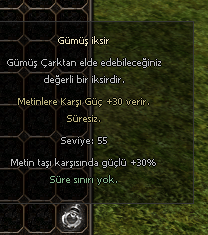 +30 PERMA METİNLİ GÜMÜŞ İKSİR