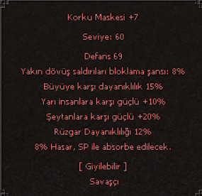 10 15 KORKU MASKESİ +7