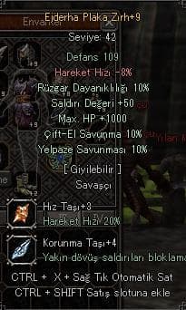 +9 EJDERHA PLAKA 50 STR 1K HP