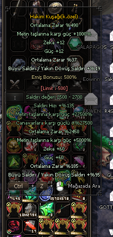 10 SKT +  6 M 4. MAP SANDIGI + ELİT KUŞAK VE 250 LEVEL PET