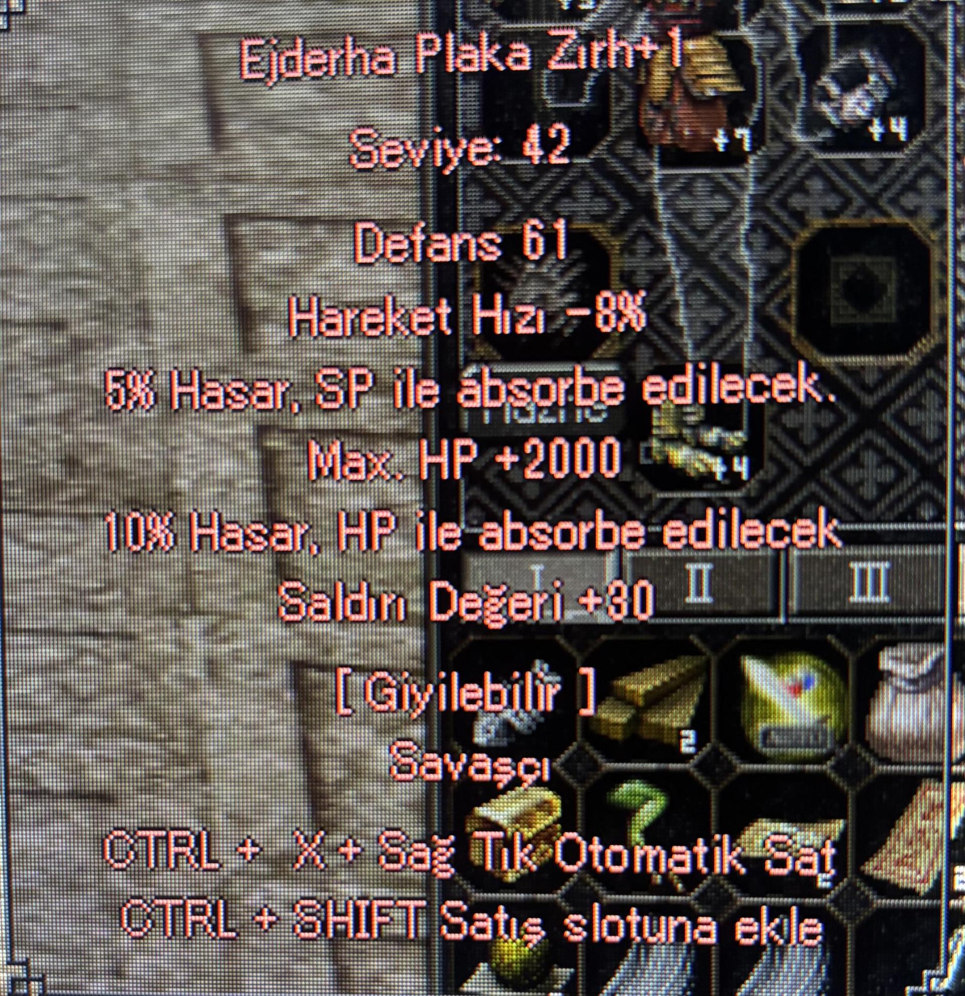 ELİT OĞLU ELİT SAVAŞÇI ZIRHI