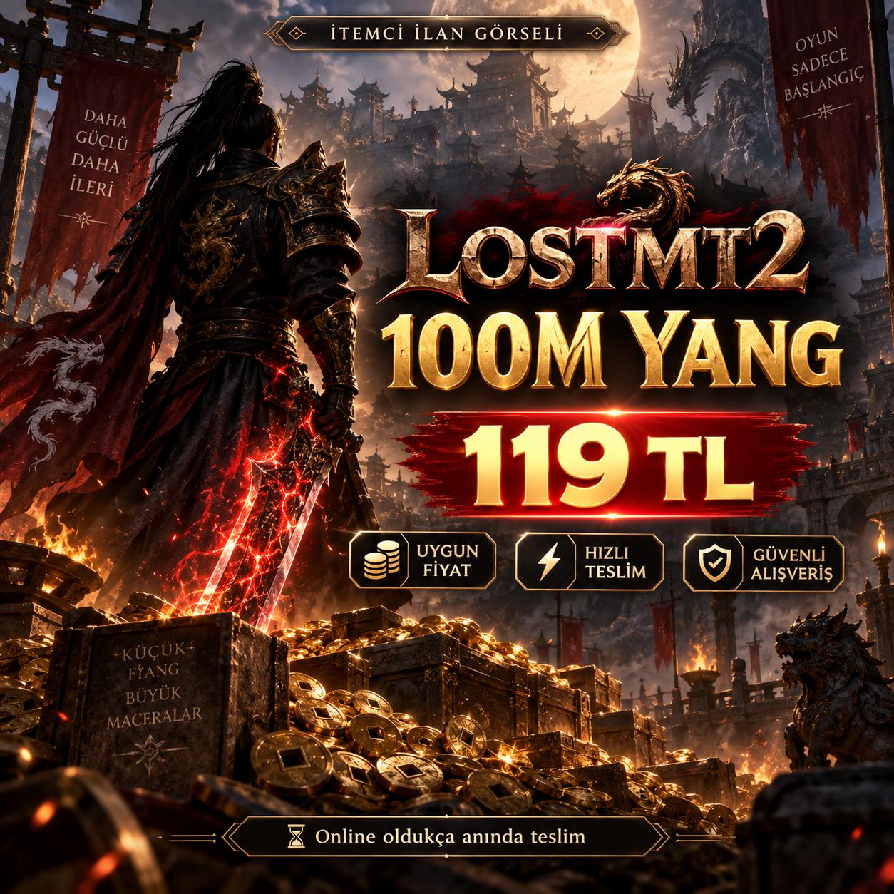 LOSTMT2 100M YANG | UYGUN FİYAT | HIZLI TESLİM
