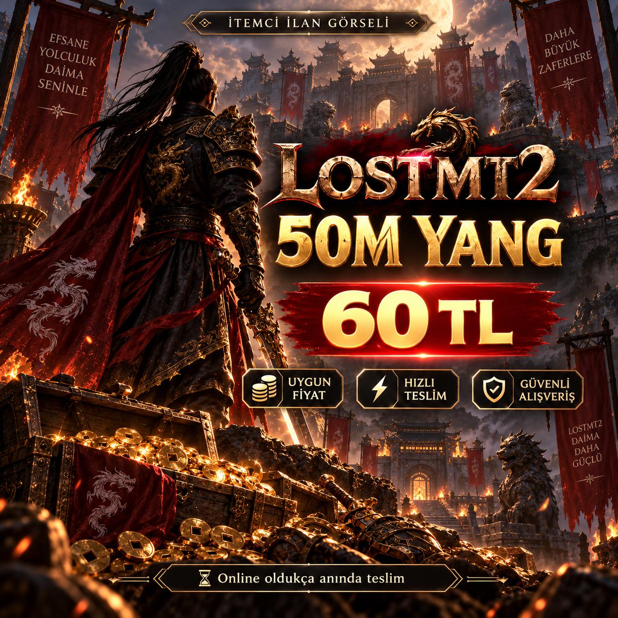 LOSTMT2 50M YANG | HIZLI TESLİM | UYGUN FİYAT