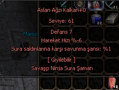 ASLAN AĞZI KALKAN