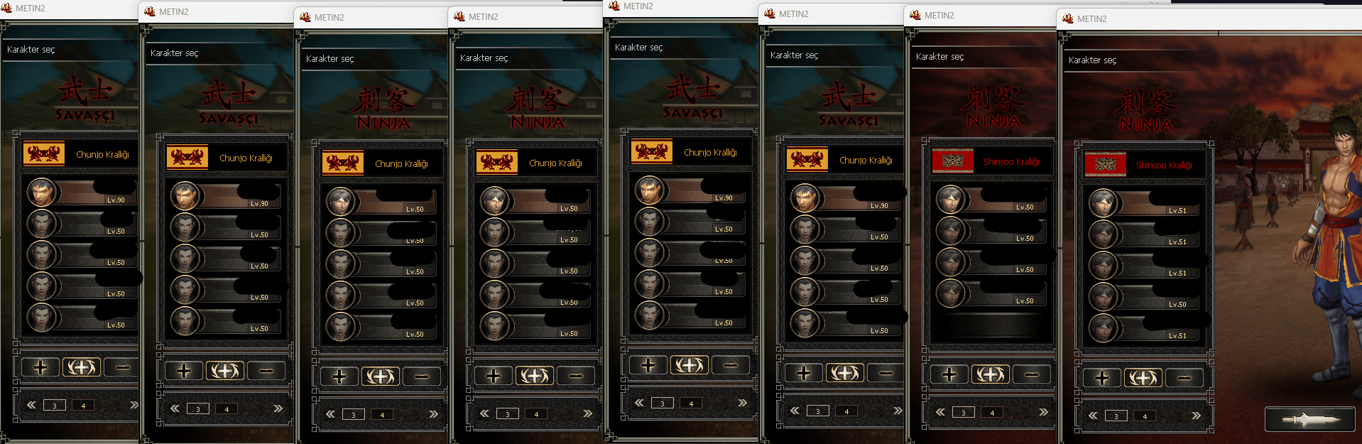 BAGJANAMU 8 ID 159 KARAKTER 21 LEVEL LONCALI İSTENİRSE ARAZİLİ