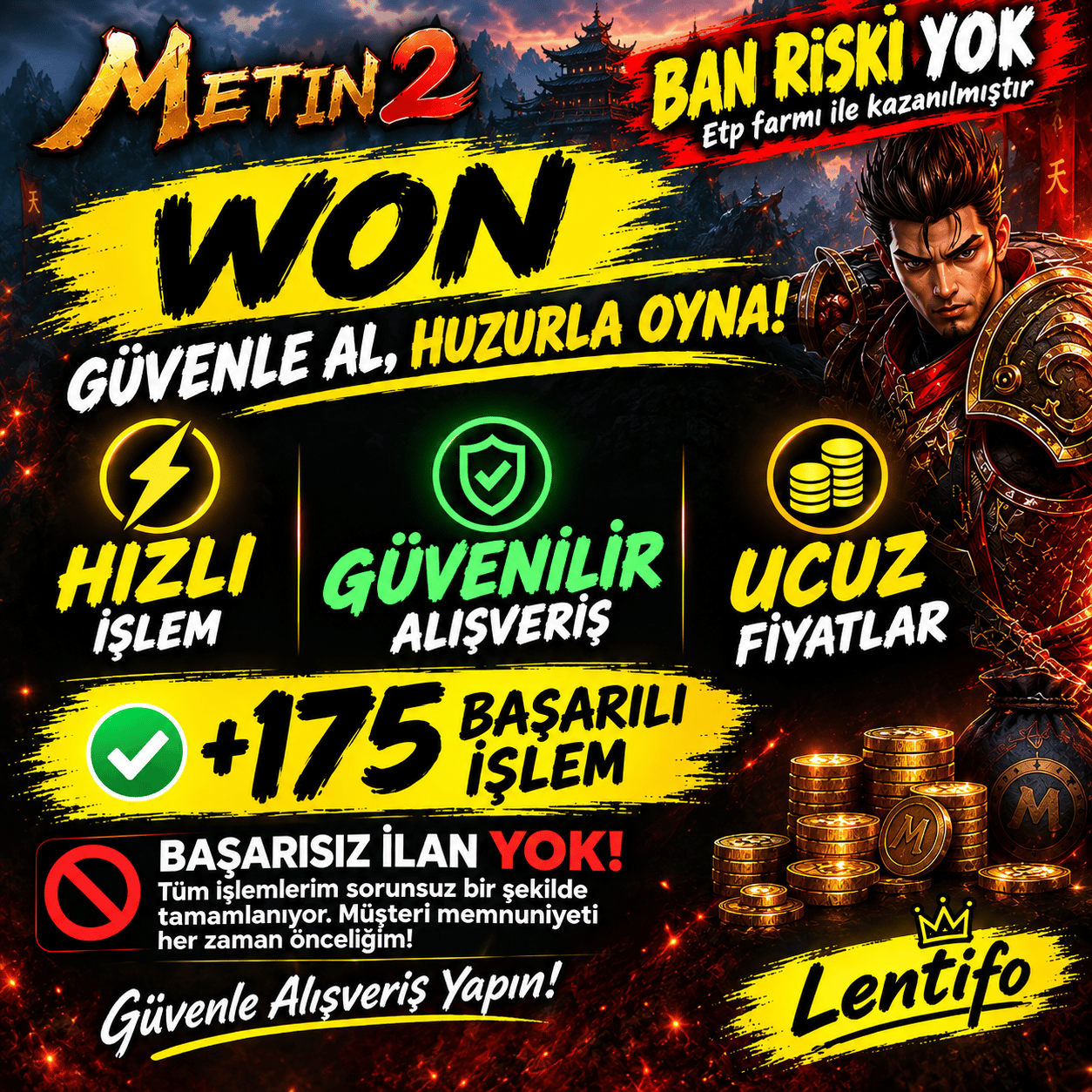 1000 WON Başarısız işlem yok! Hızlı Ucuz Güvenilir