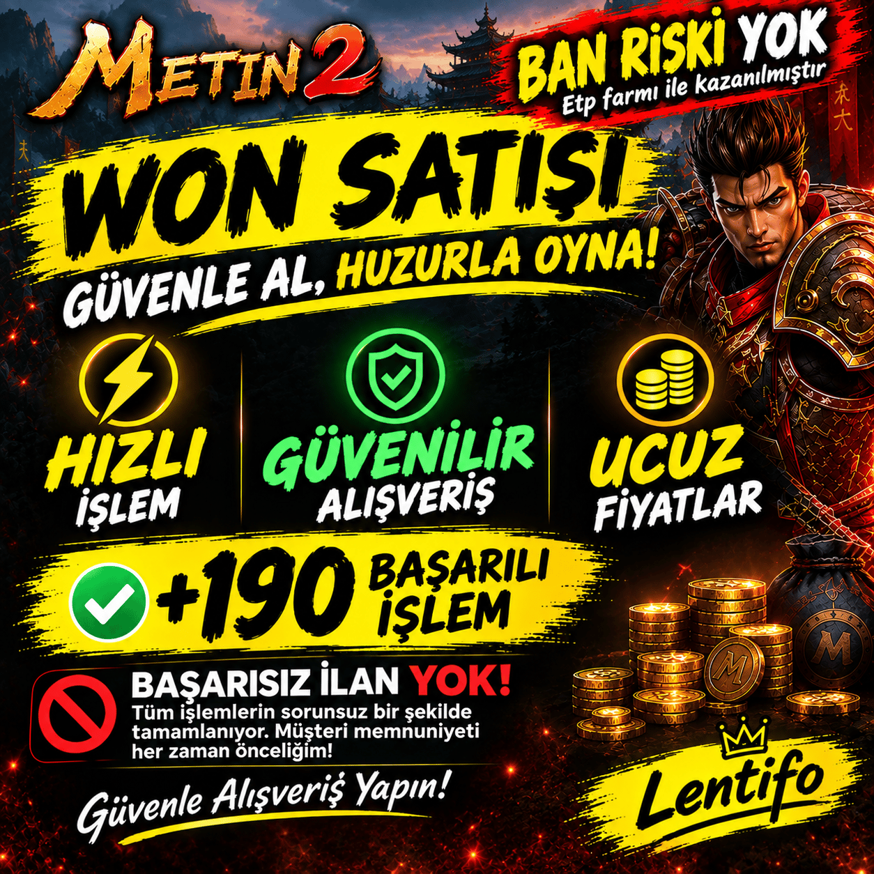 200 WON Başarısız işlem yok! Hızlı Ucuz Güvenilir.