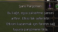 ŞANS PARŞÖMENİ