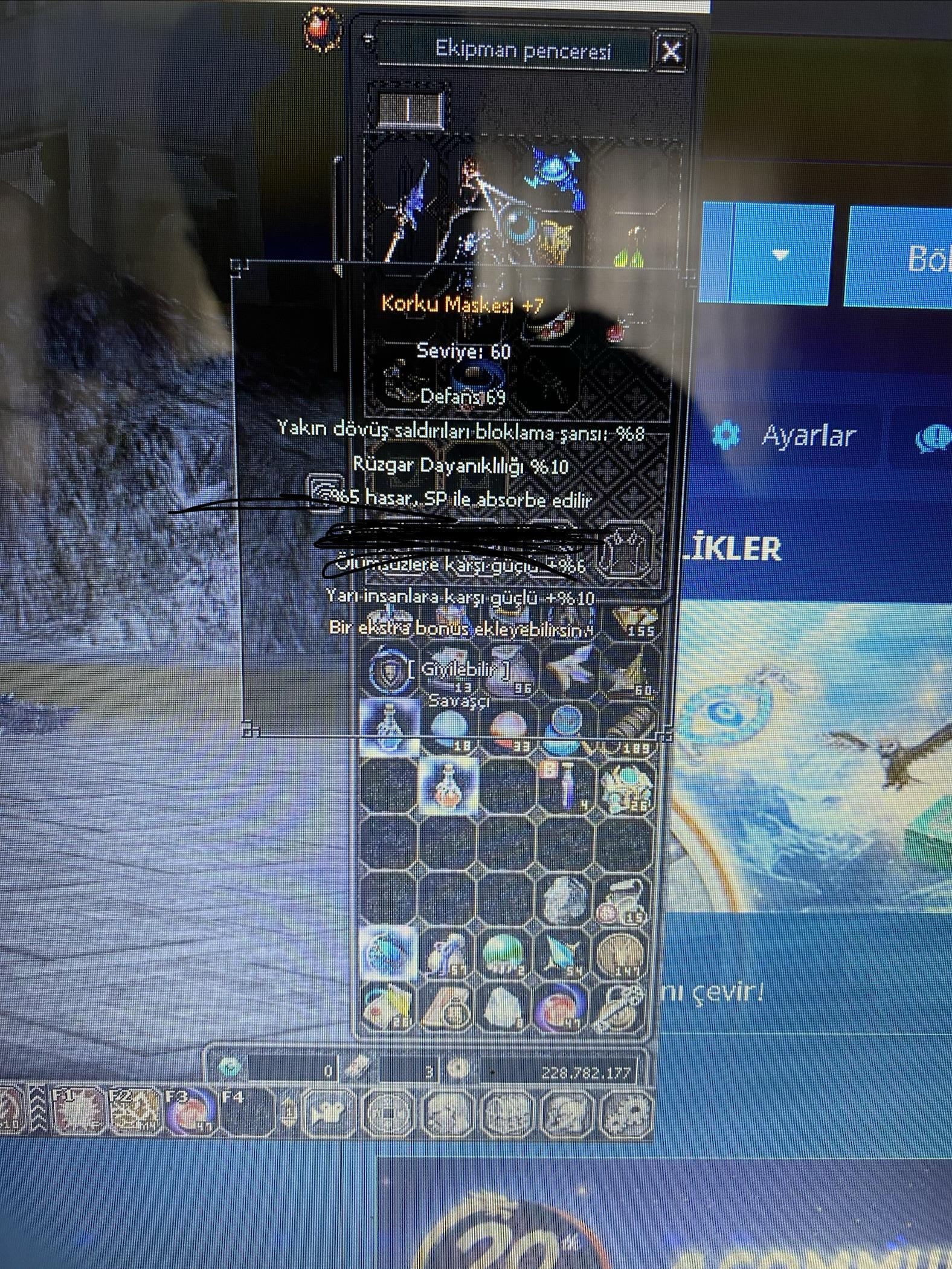ACİL SATILIK 104 LVL BEDENSEL 4P 1 G10 1 M4