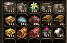 RESİMDEKİLER+130M + 32 TANE KAFA + 22 LUSİFER SANDIĞI +9 KDP