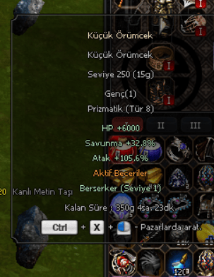 250 lw örümcek pet 10kt hediye yanında