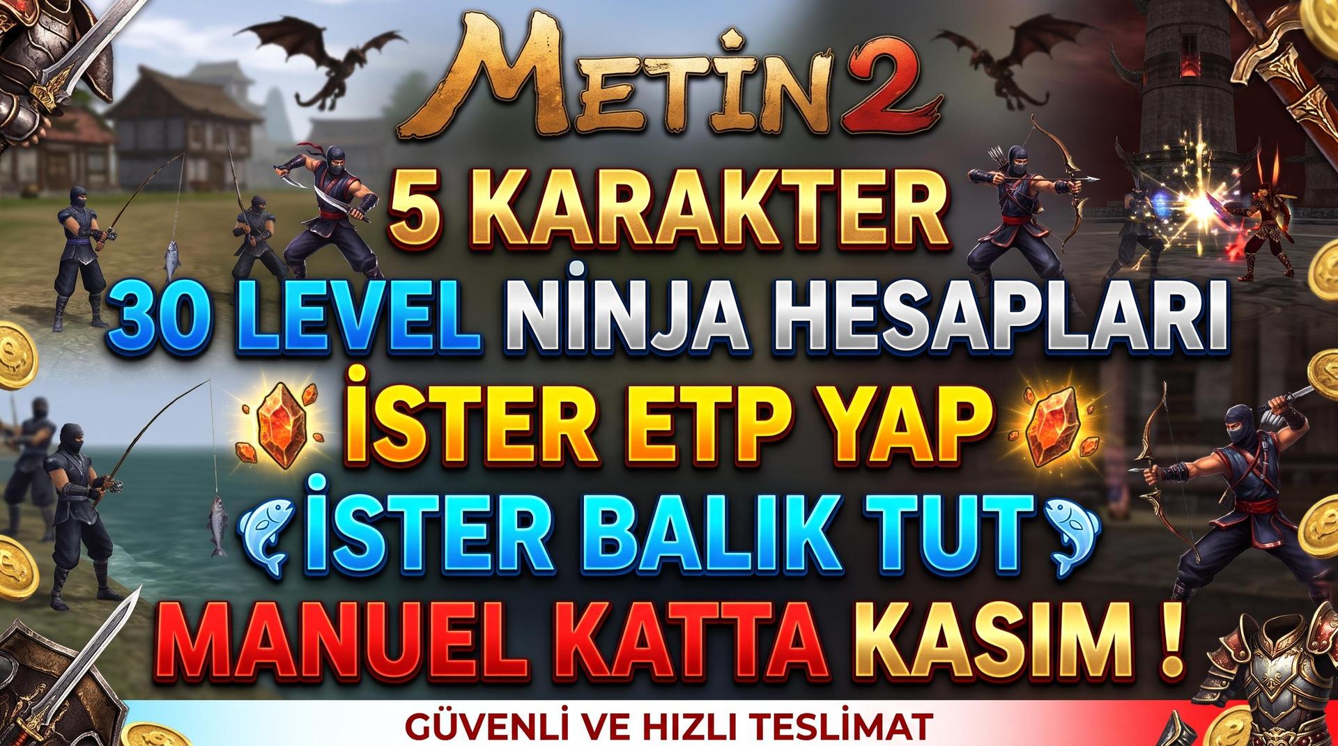 🌟 ÖZEL SİPARİŞ 30 LEVEL HESAP SATIŞI  / İSTENİLEN KARAKTERDE! 🌟